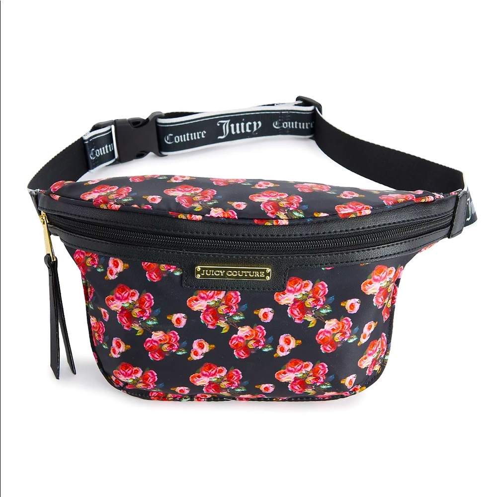 Juicy Couture Varsity Blooms Belt Bag 🌹🌺
